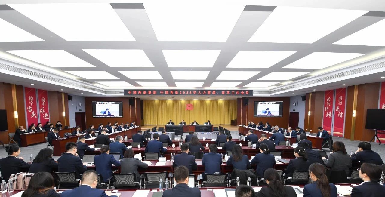 中國西電集團召開2025年人力資源、改革工作會議