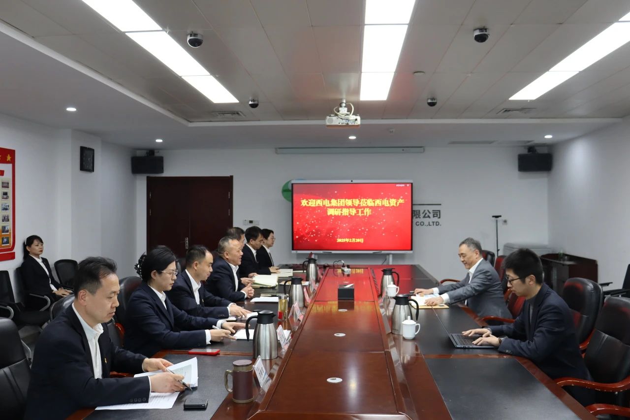 中國西電集團黨委書記、董事長、總經理韓兵到西電資產調研